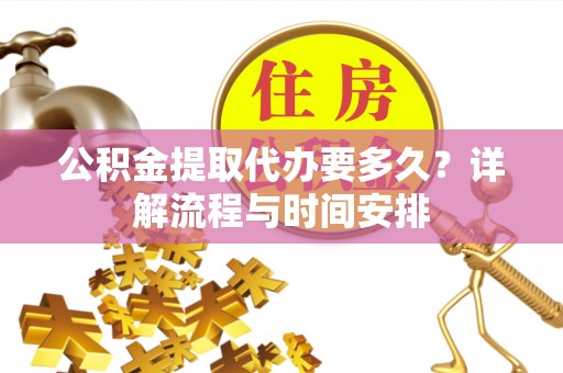 遂昌公积金提取代办要多久？详解流程与时间安排