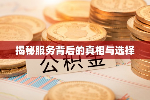 遂昌揭秘服务背后的真相与选择